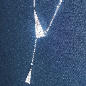 Touchstone Crystal Lariat Crystal necklace